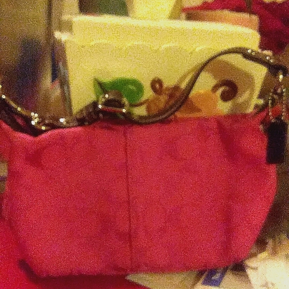 Small Coach Purse PINK